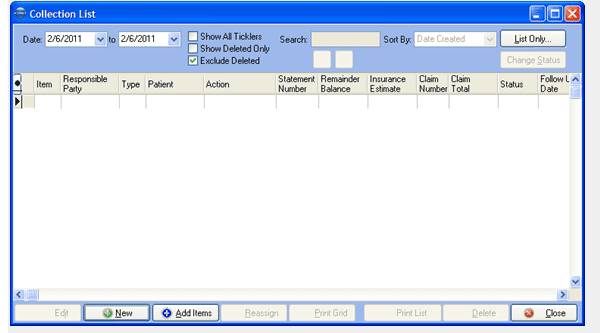 How To Do Collections In Medisoft