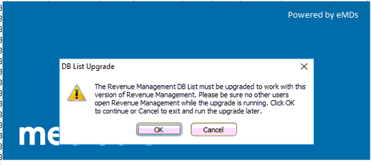 DB List Upgrade